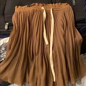 Wilfred pleated skirt